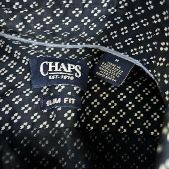 Long sleeve button front medium Chaps - Picture 4 of 4